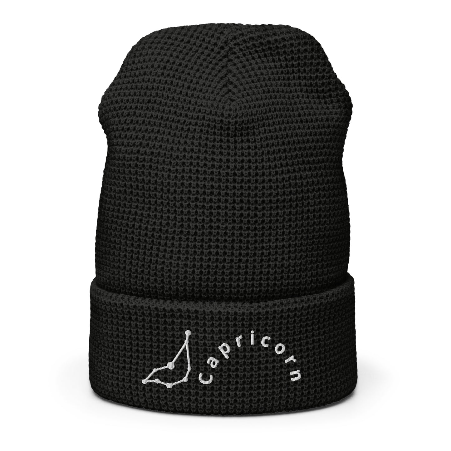 “Capricorn” Waffle Beanie
