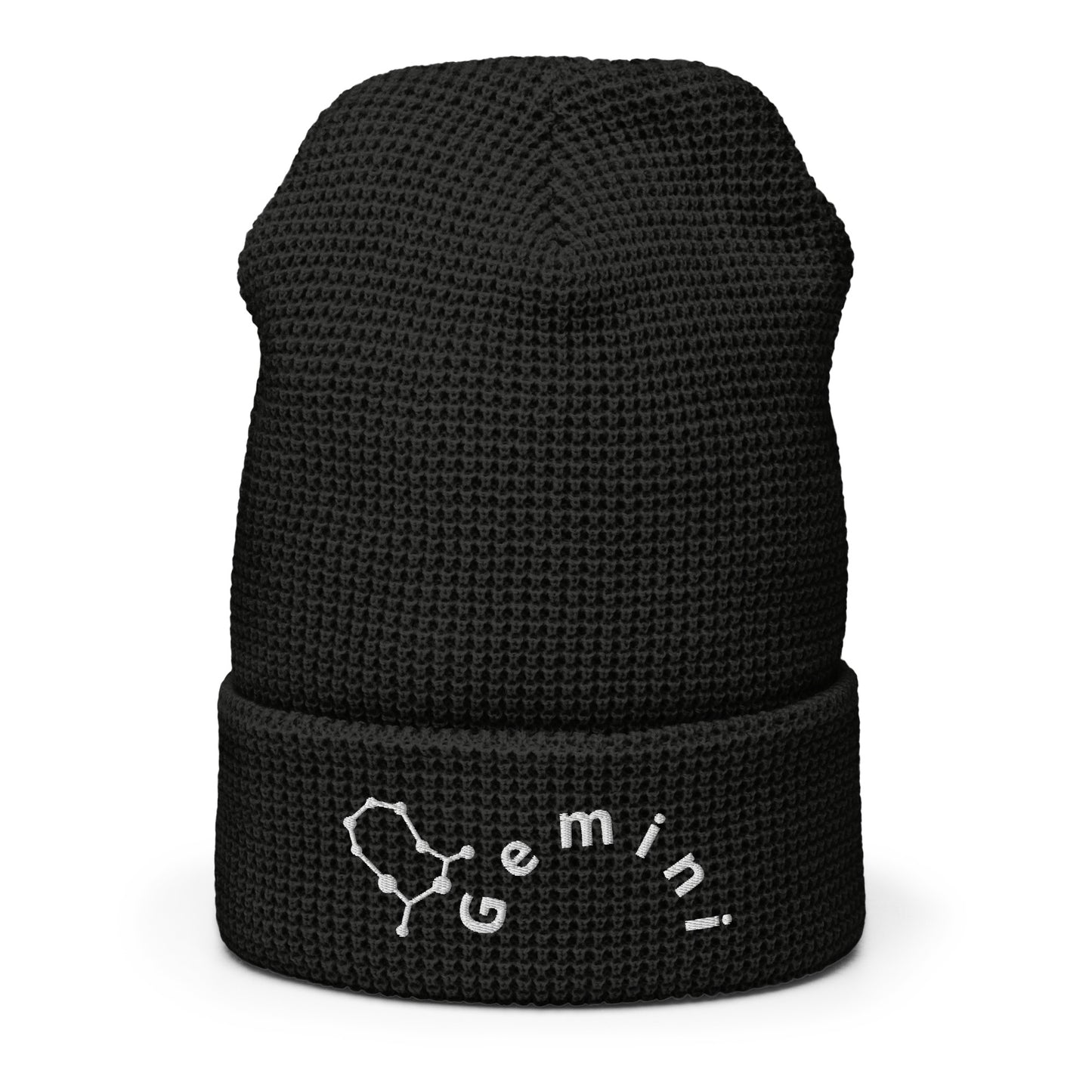 “Gemini” Waffle Beanie