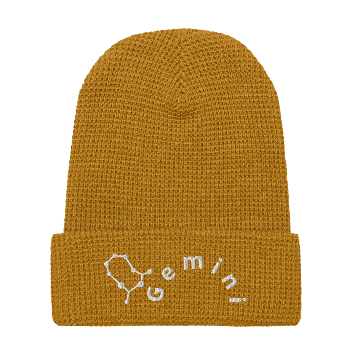 “Gemini” Waffle Beanie