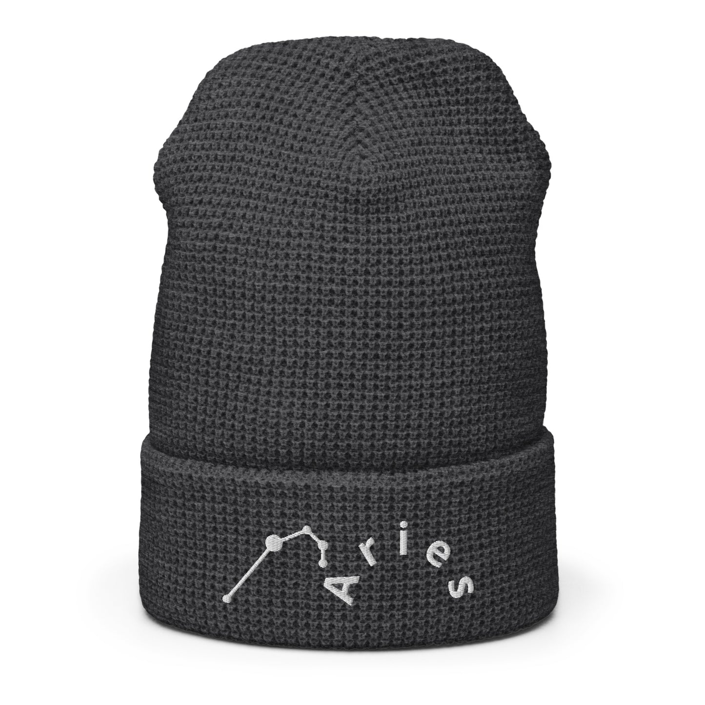 “Aries” Waffle Beanie