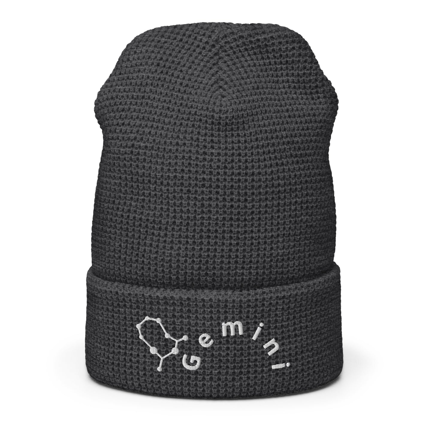 “Gemini” Waffle Beanie