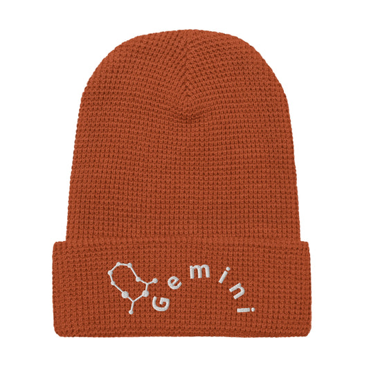 “Gemini” Waffle Beanie