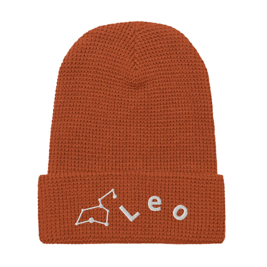 “Leo” Waffle Beanie