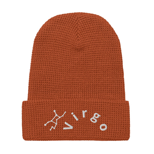 “Virgo” Waffle Beanie