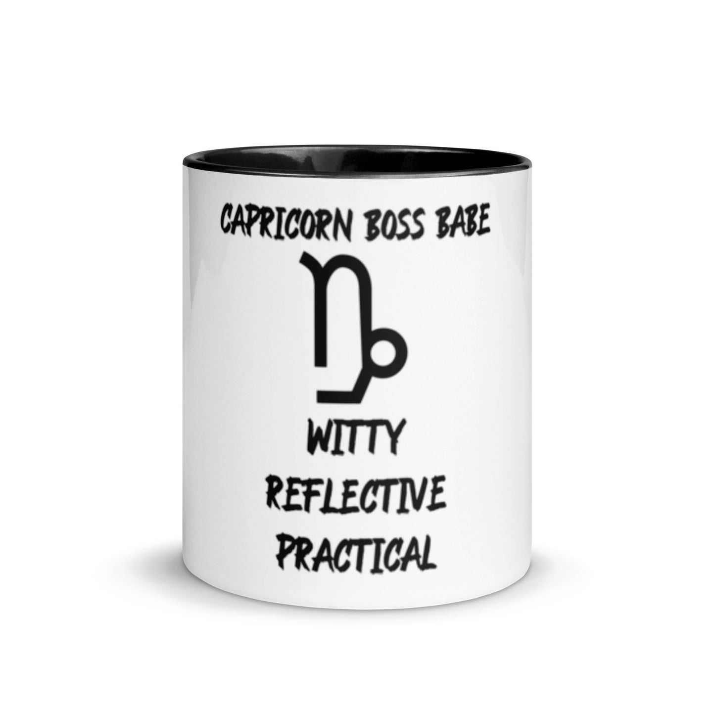 “Capricorn Boss Babe” Mug With Color Inside