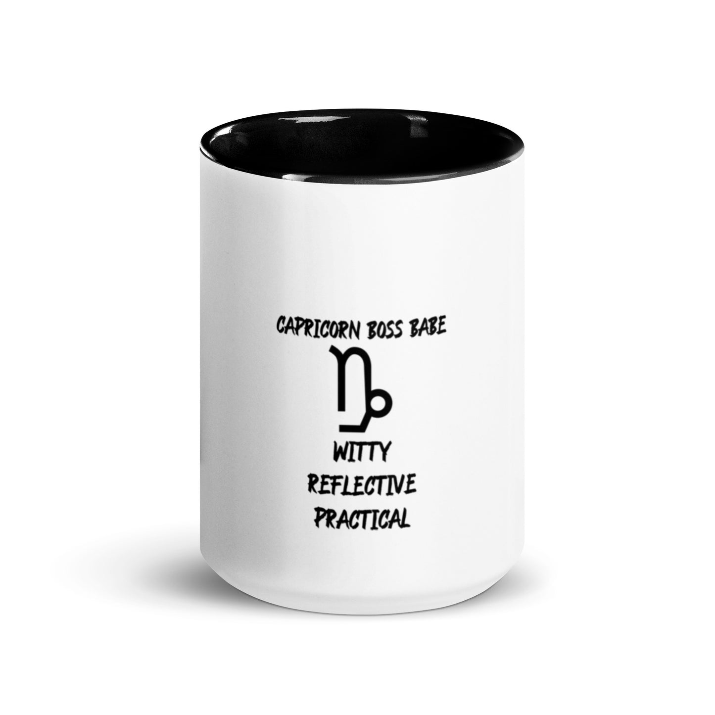 “Capricorn Boss Babe” Mug With Color Inside