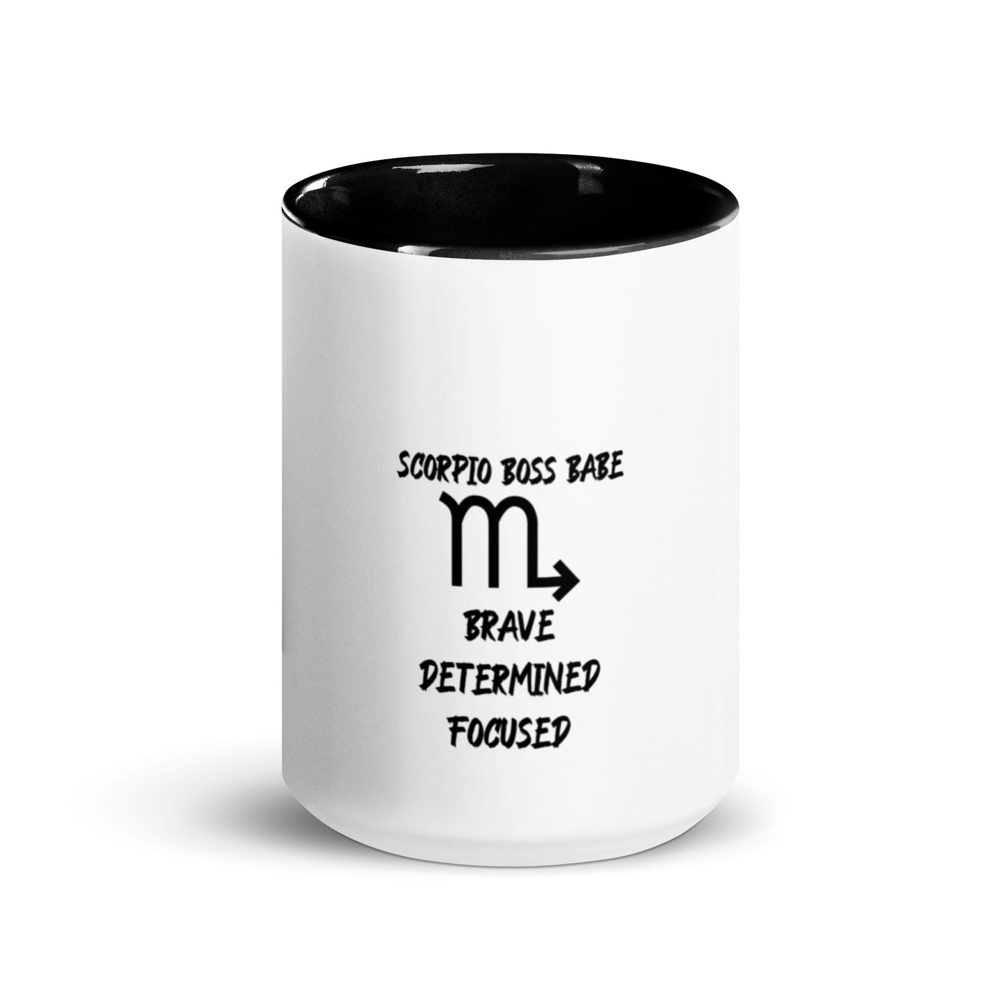 “Scorpio Boss Babe” Mug With Color Inside