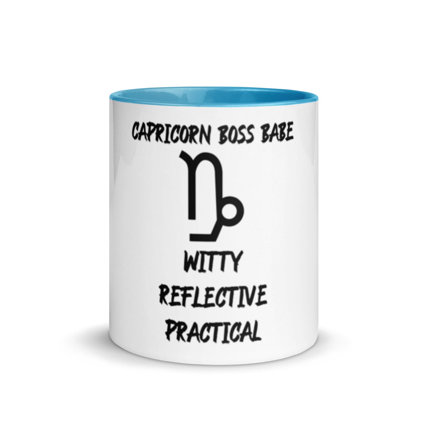 “Capricorn Boss Babe” Mug With Color Inside