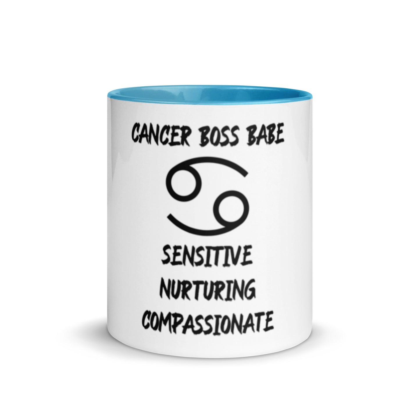 “Cancer Boss Babe” Mug With Color Inside