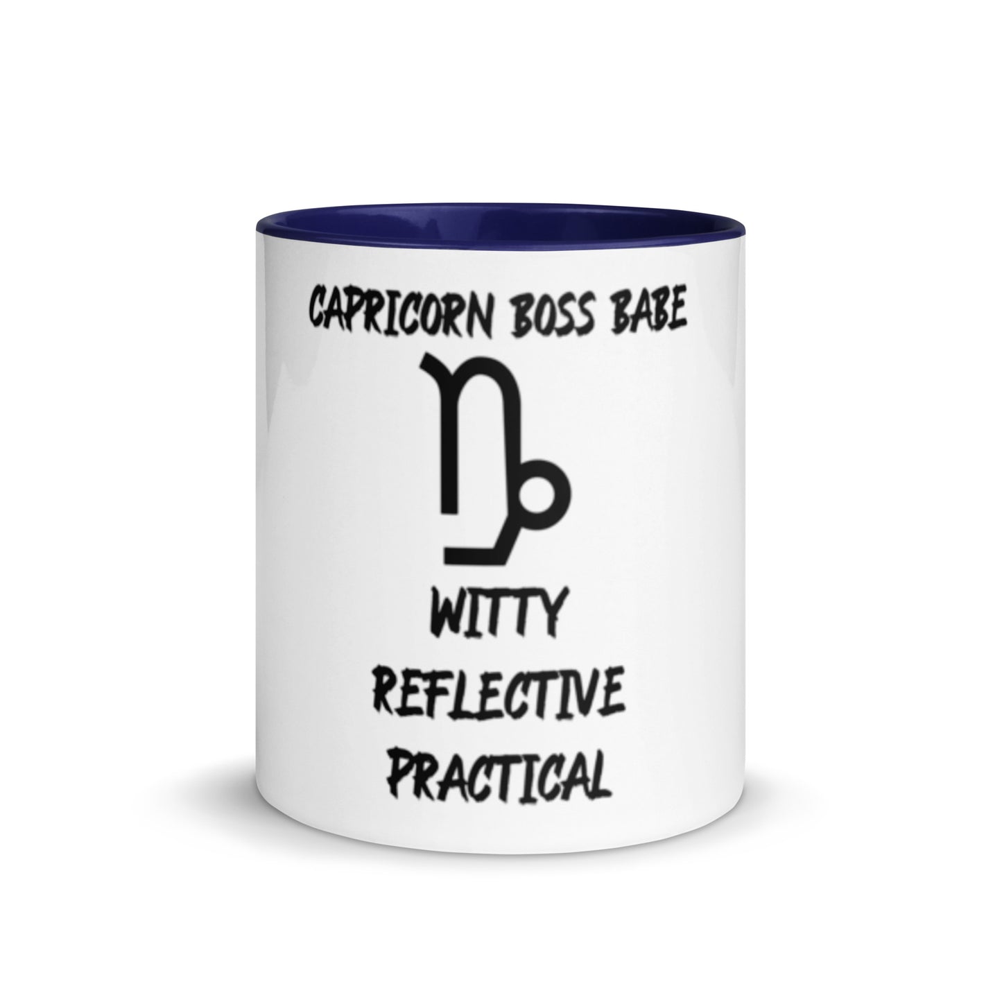 “Capricorn Boss Babe” Mug With Color Inside