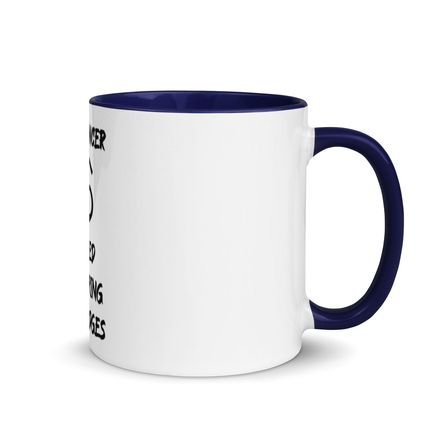 “Uh Oh, Cancer” Mug With Color Inside