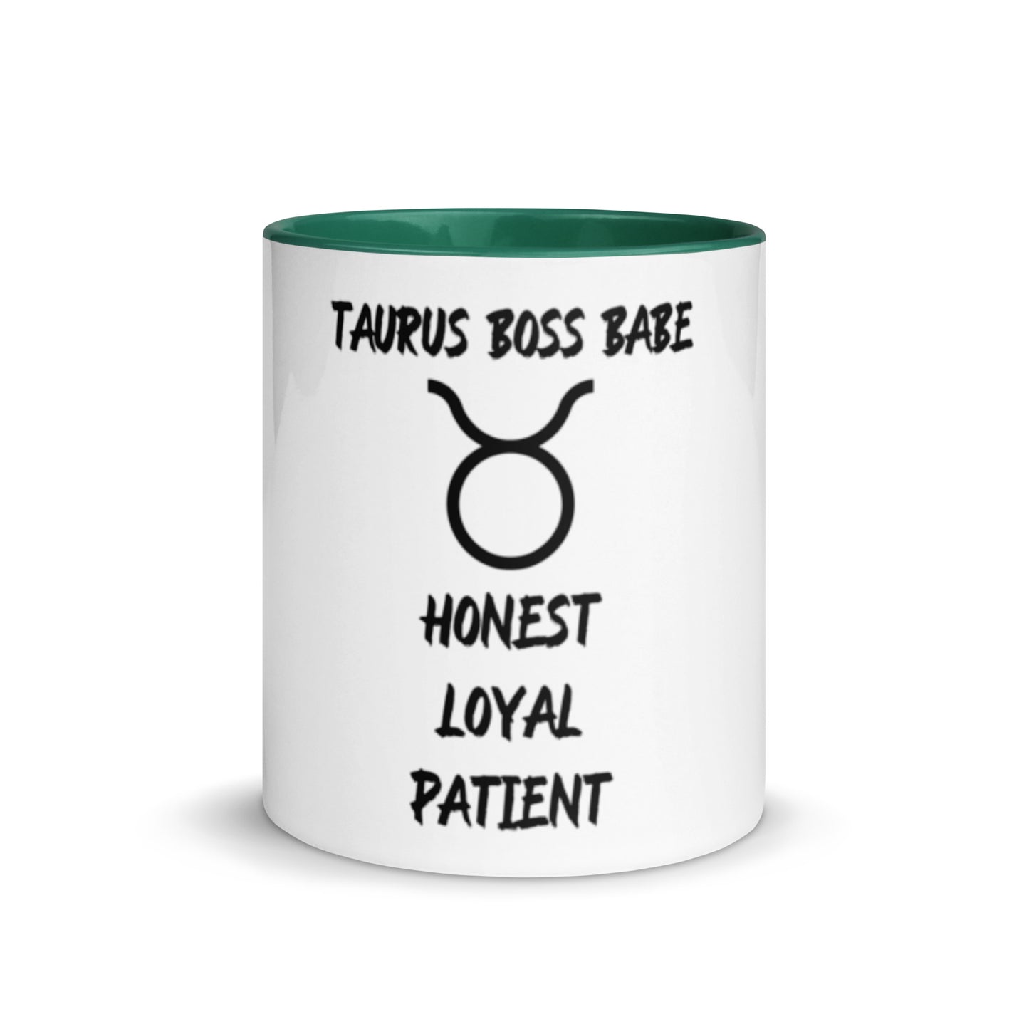 “Taurus Boss Babe” Mug With Color Inside