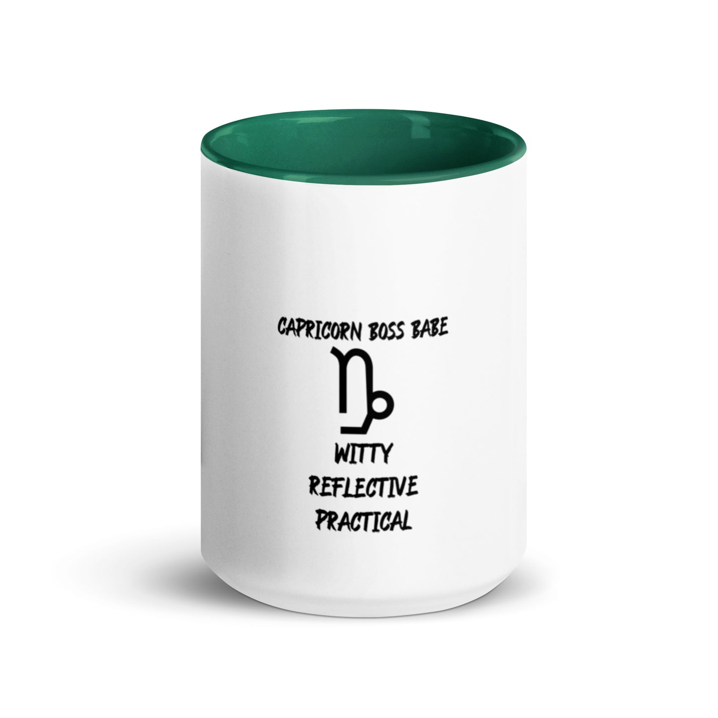 “Capricorn Boss Babe” Mug With Color Inside
