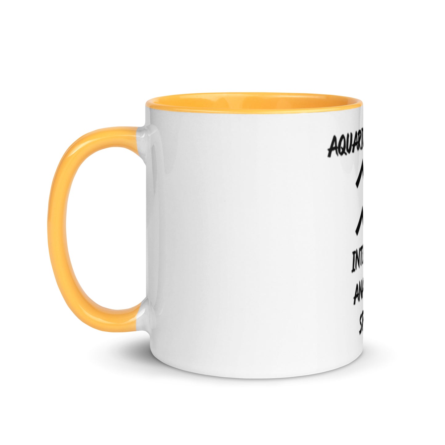 “Aquarius Boss Babe” Mug With Color Inside
