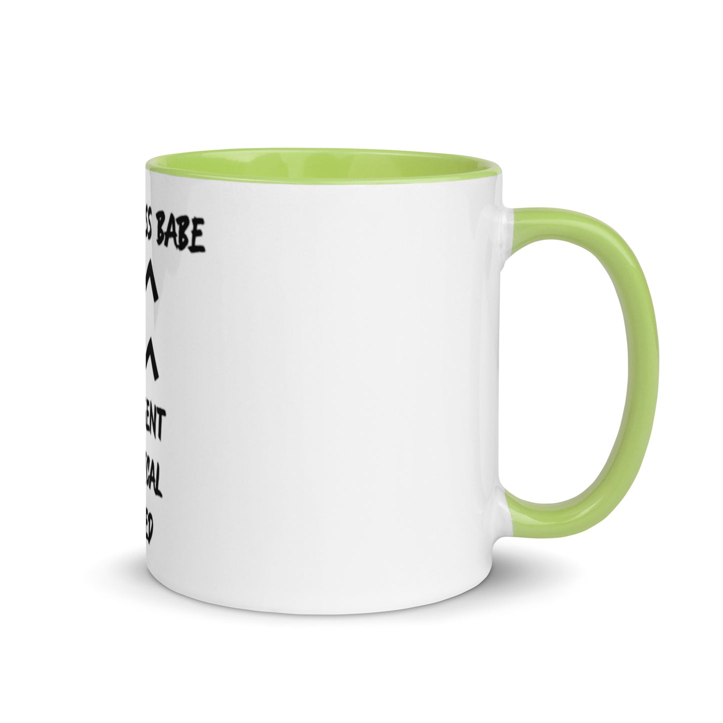“Aquarius Boss Babe” Mug With Color Inside