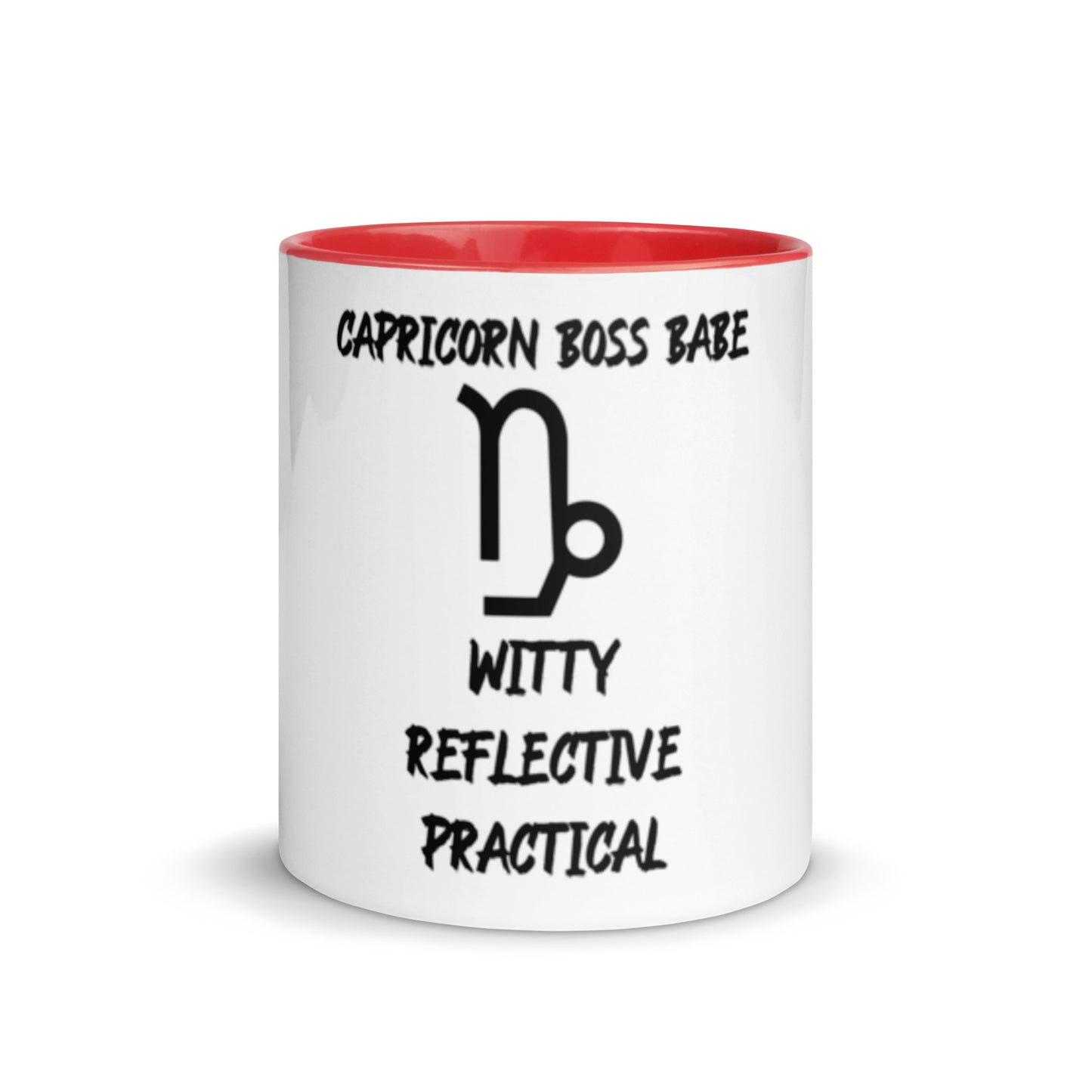 “Capricorn Boss Babe” Mug With Color Inside