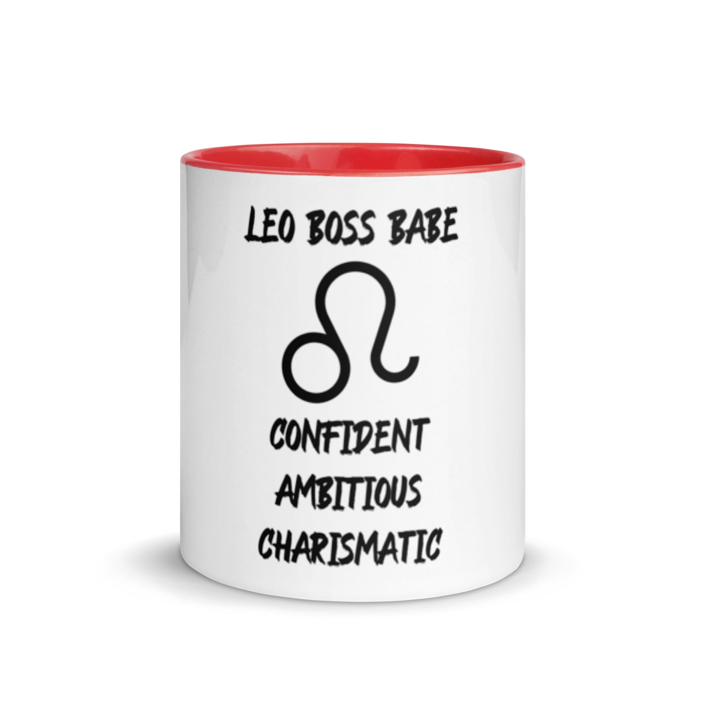“Leo Boss Babe” Mug With Color Inside