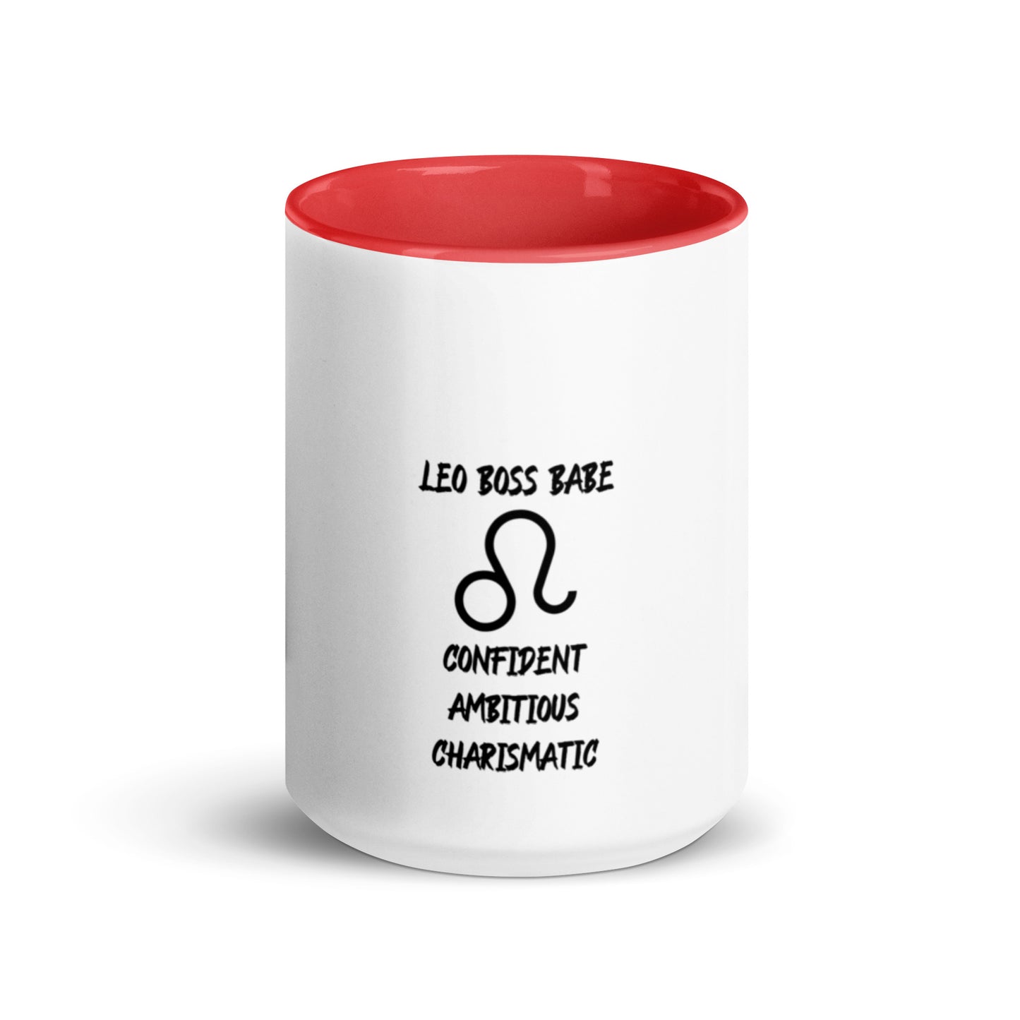 “Leo Boss Babe” Mug With Color Inside