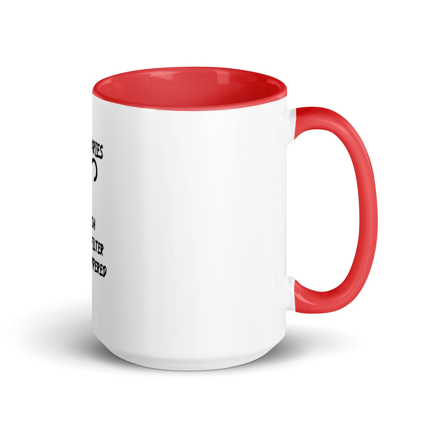 “Uh Oh, Aries” Mug With Color Inside