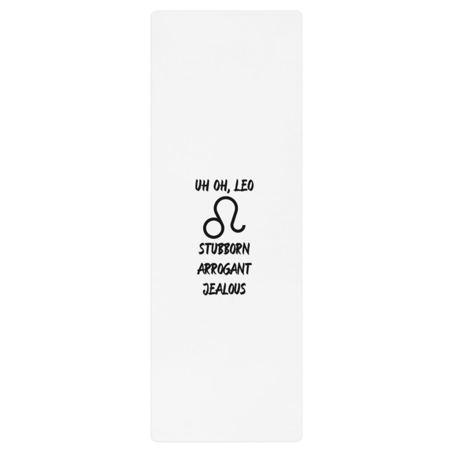 “Uh Oh, Leo” Yoga Mat