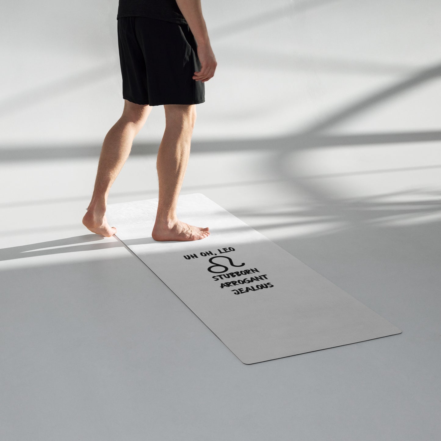 “Uh Oh, Leo” Yoga Mat