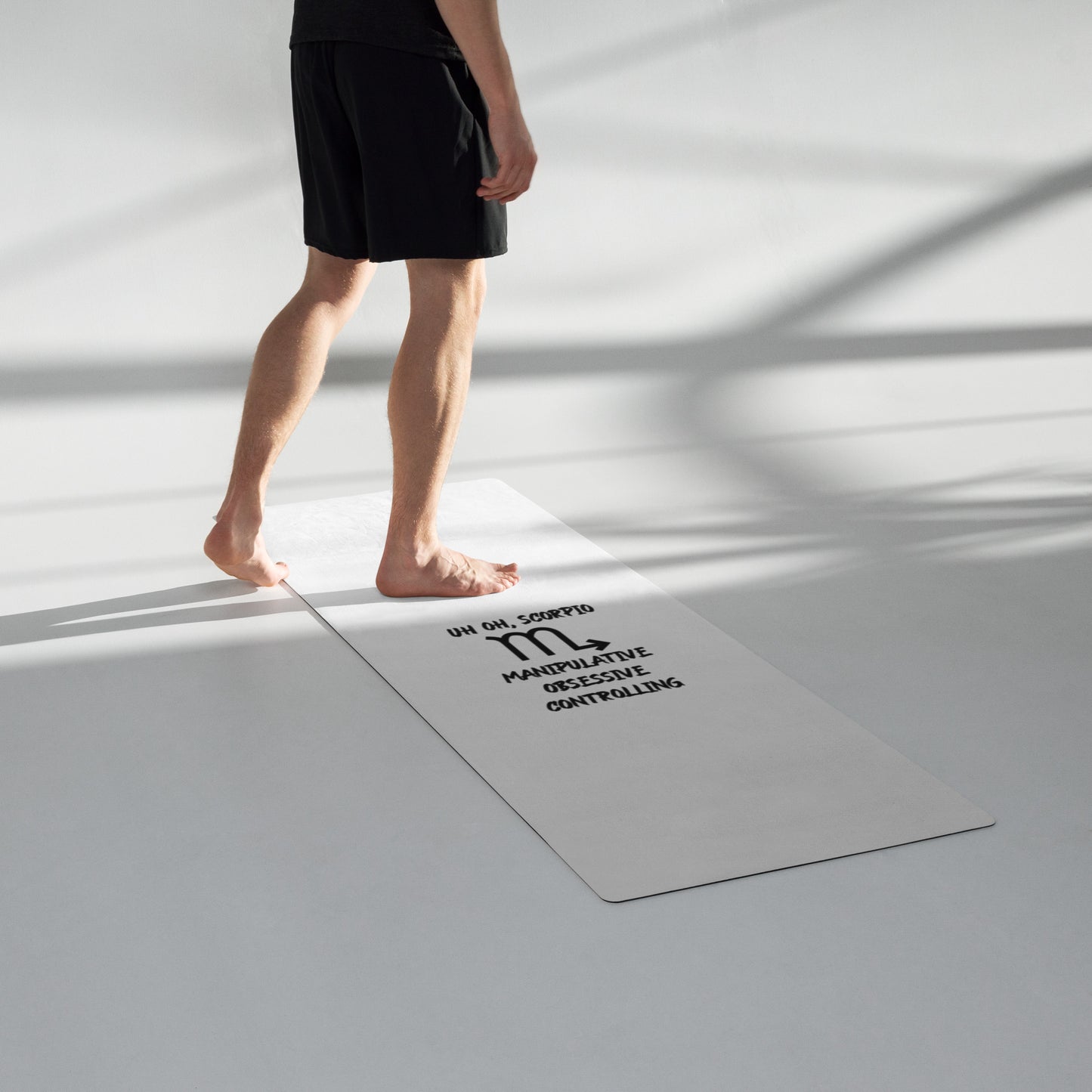 “Uh Oh, Scorpio” Yoga Mat