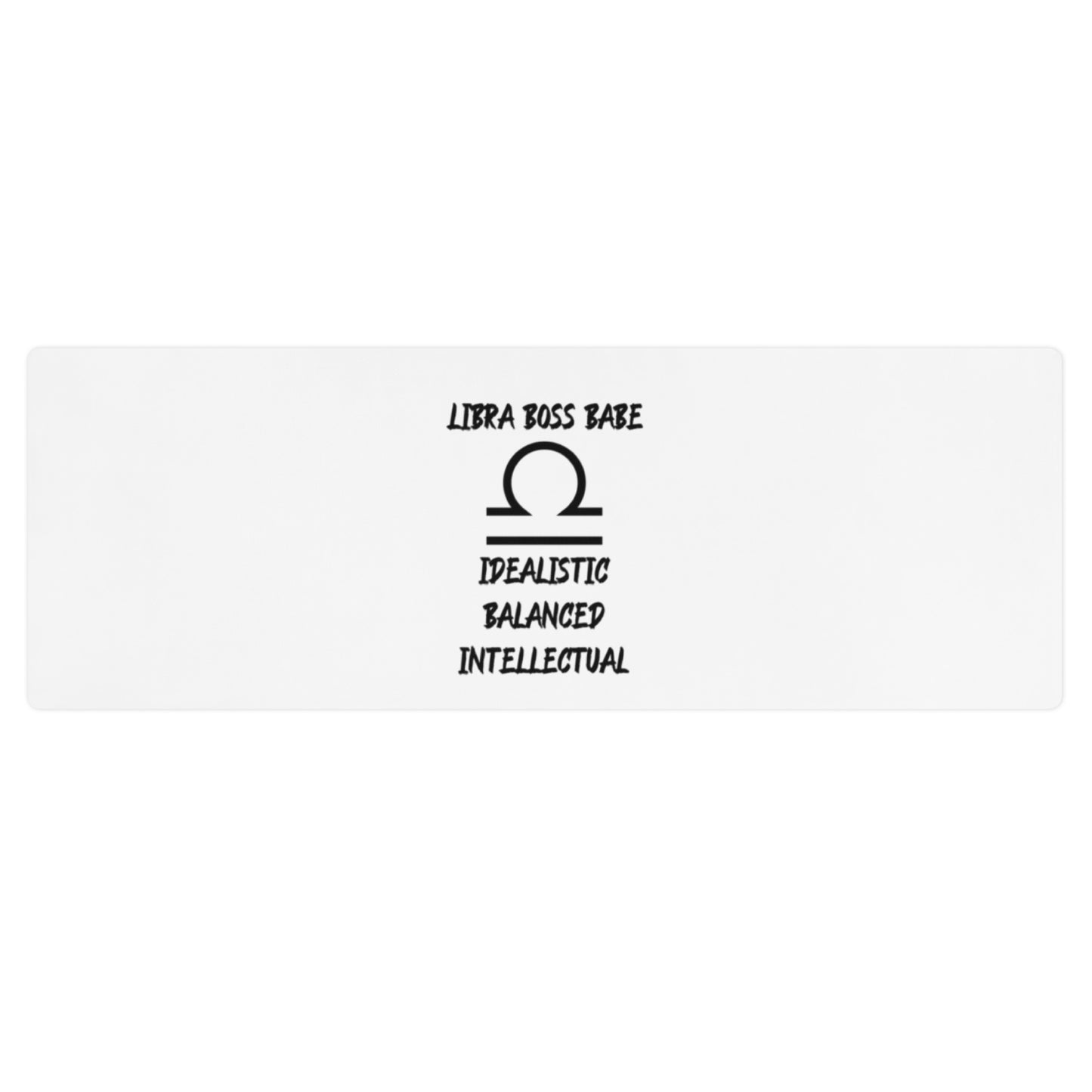 “Libra Boss Babe” Yoga Mat