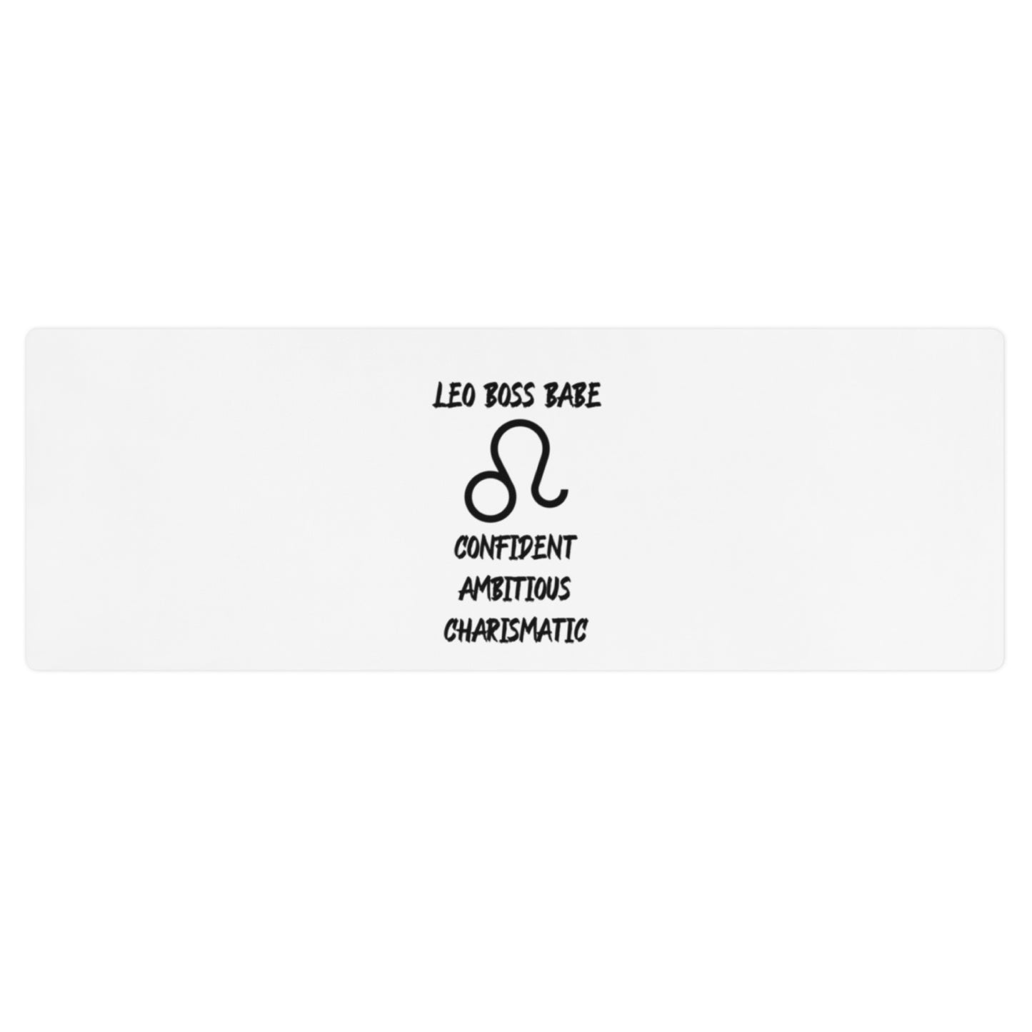 “Leo Boss Babe” Yoga Mat
