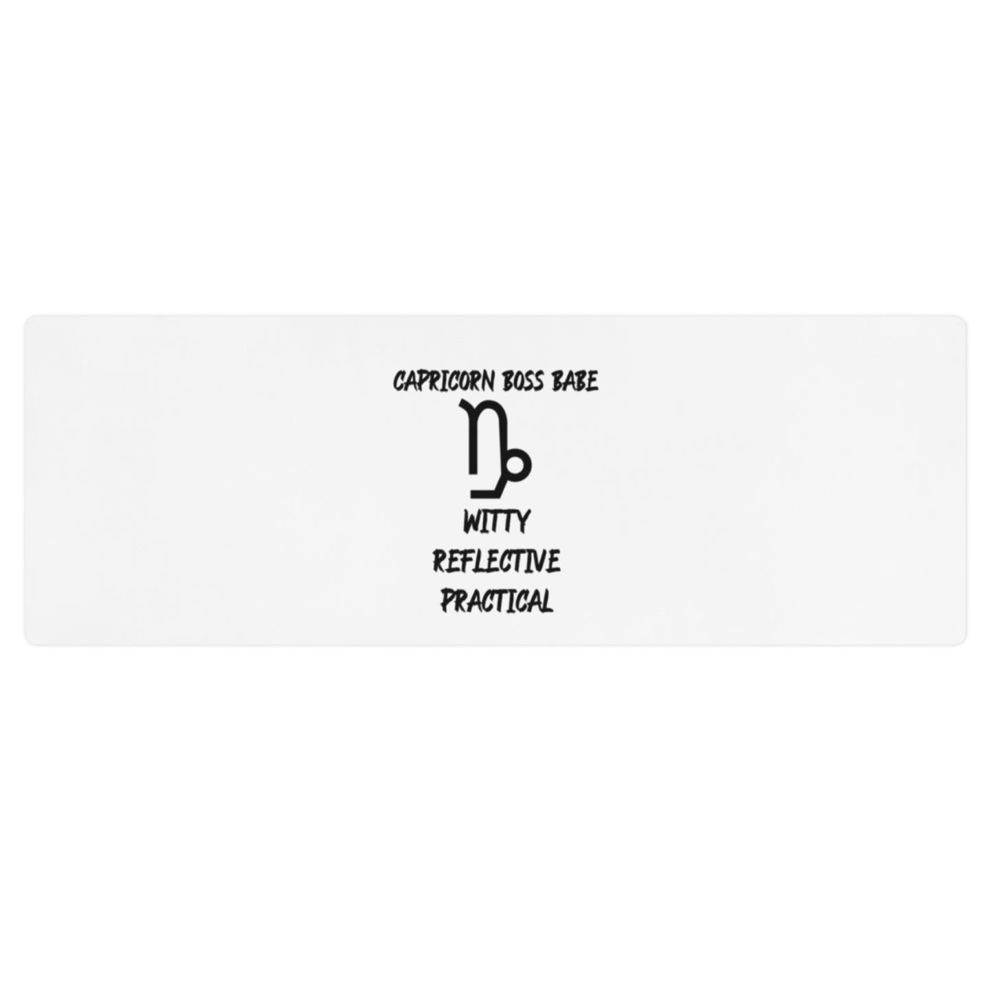 “Capricorn Boss Babe” Yoga Mat