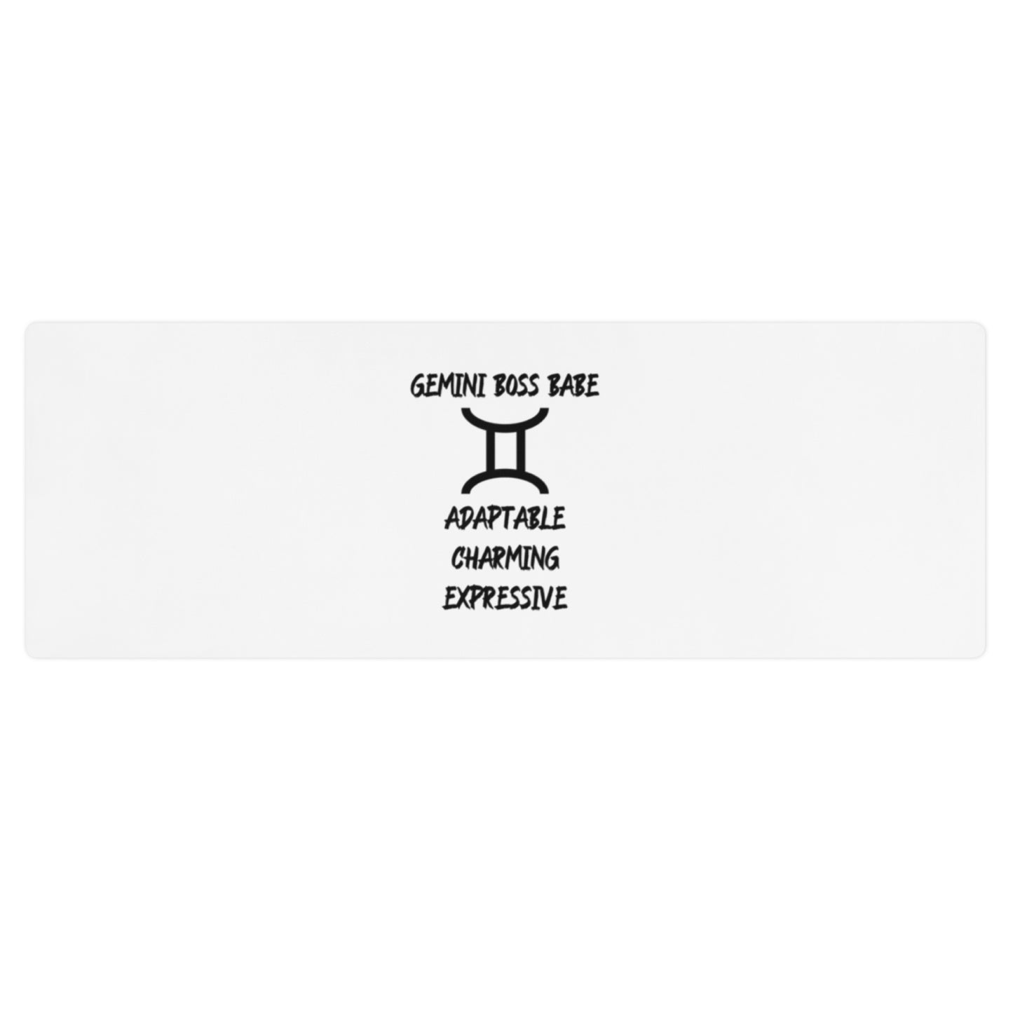 “Gemini Boss Babe” Yoga Mat