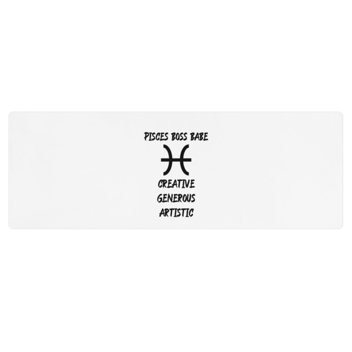 “Pisces Boss Babe” Yoga Mat