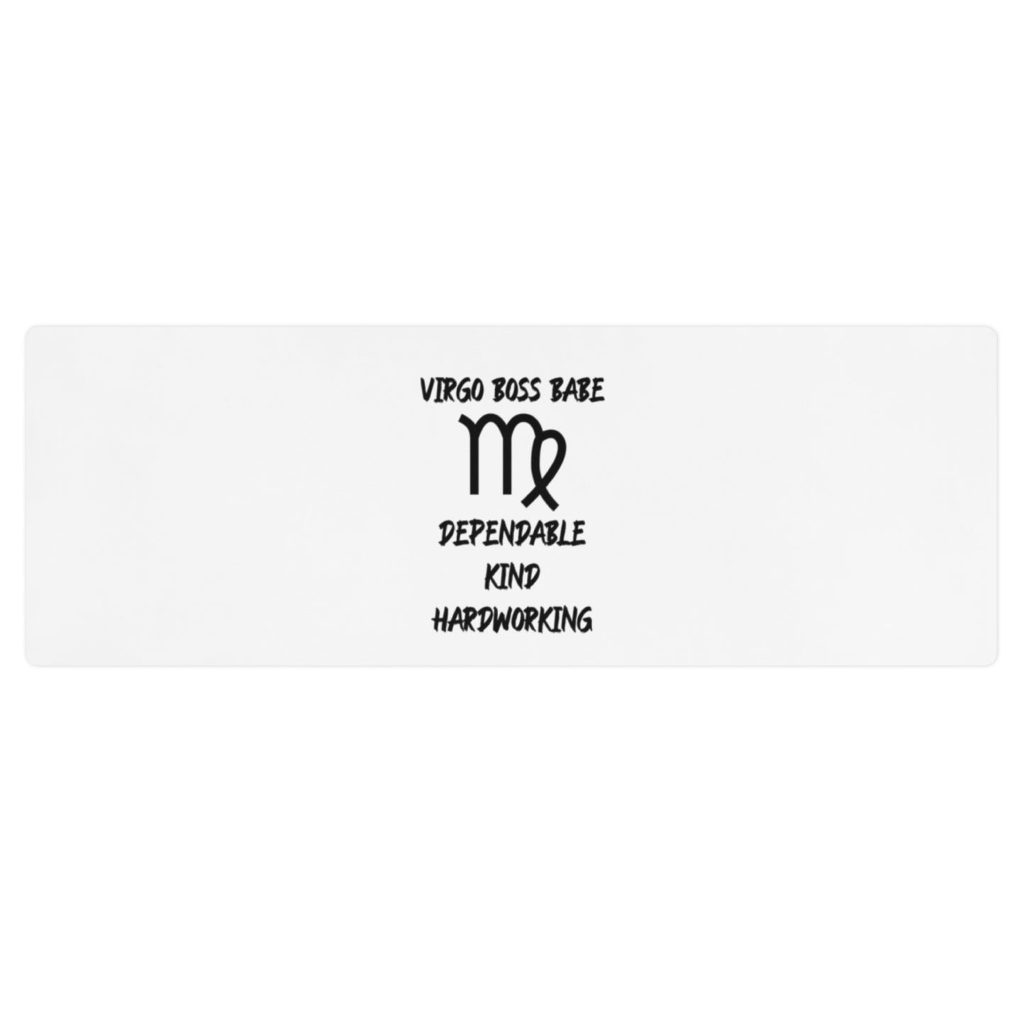 “Virgo Boss Babe” Yoga Mat